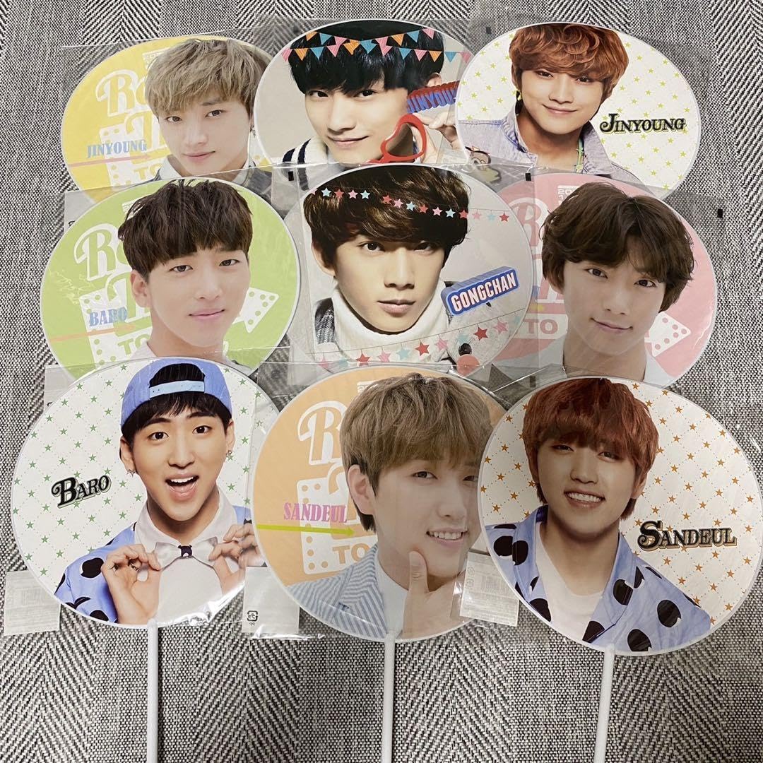 Amazon.co.jp: B1A4 うちわ9枚セット LIVE ライブ KPOP アイドル